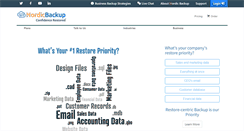 Desktop Screenshot of nordic-backup.com